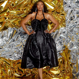 LISA CRYSTAL DRESS (black)