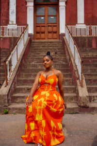 KIRA DRESS (Orange)