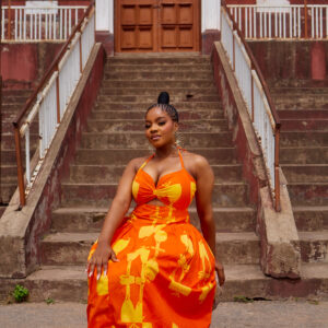 KIRA DRESS (Orange)