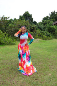 June mesh maxi