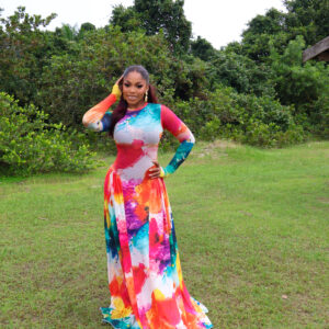 June mesh maxi